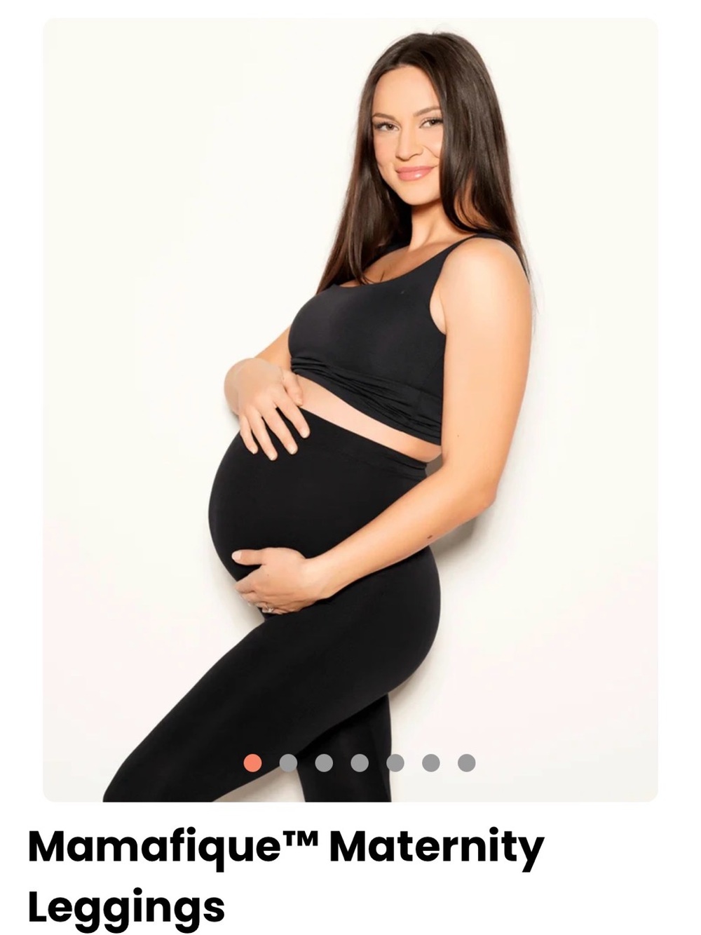 Maternity Leggings - Black 3 pack for $30